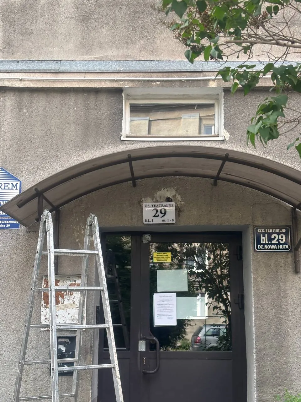 Współpraca B2B Sigmatom – wspólnoty mieszkaniowe Nowa Huta, lampy z numeracją bloków